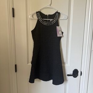 Lavender by Us Angels- Girls Size 12 Beautiful Black Dress